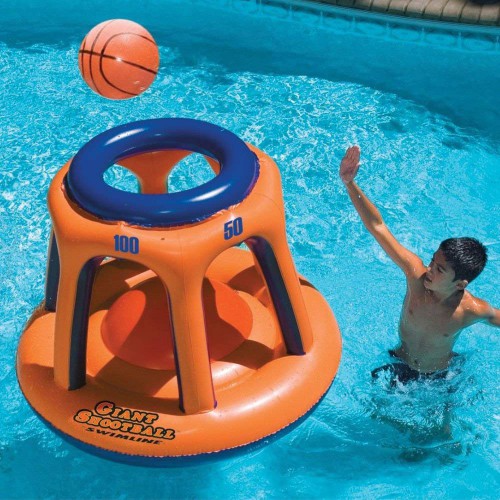 Gifggfant Shogfgfotball Basketball Swimming Pool Game Toy
